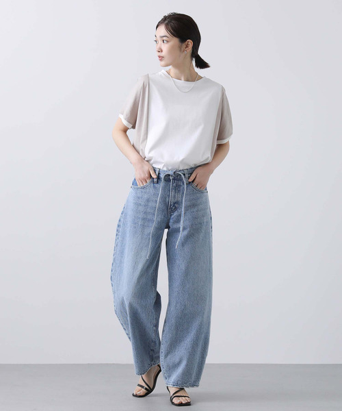 Gready Brilliant tシャツ Tシャツ バイカラー切替フレンチ