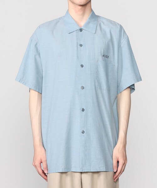シャツ ブラウス MODUCT | コットンシャンブレー 半袖シャツ MEN 