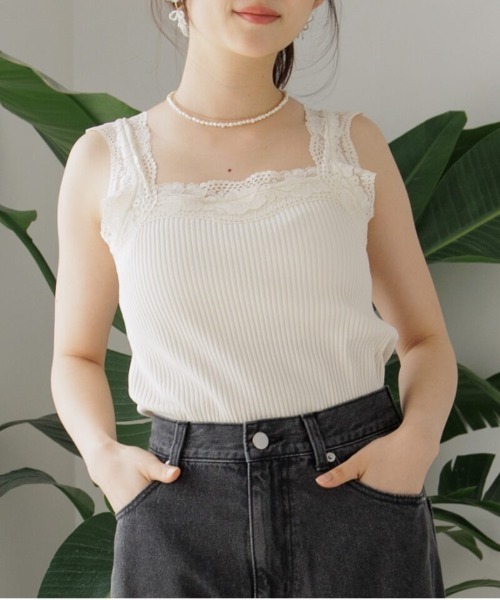 ゴージャス　キャミソール flower キャミソール ゴージャスレースブラトップ : ZOZOTOWN Yahoo!店