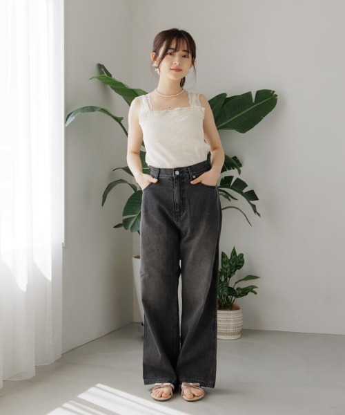ゴージャス　キャミソール flower キャミソール ゴージャスレースブラトップ : ZOZOTOWN Yahoo!店