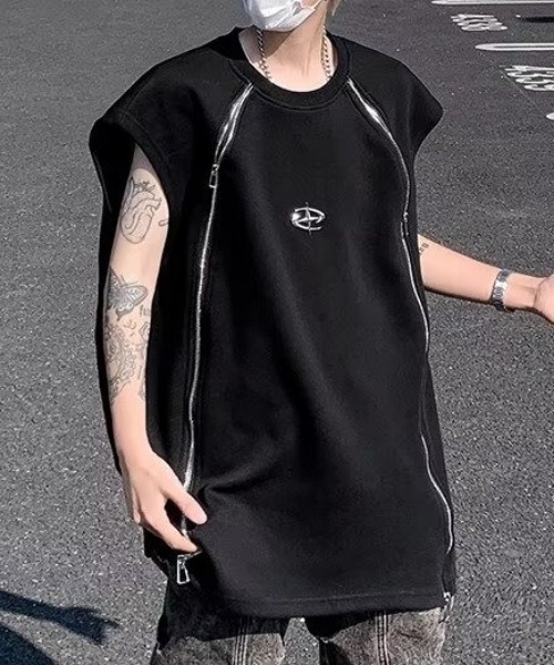 タンクトップ、カットソー A/C DESIGN BY ALPHA CUBIC tシャツ 「2025年春夏」前身サテン