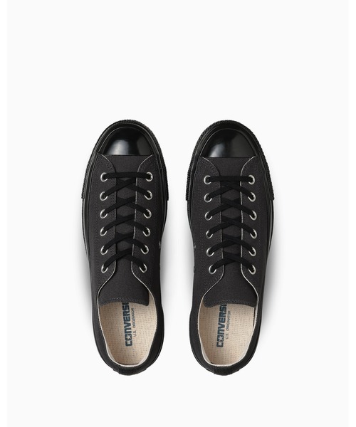 コンバース オールスター US アーミーシューズ OX ホワイト 黒 ALL STAR スニーカー US ARMYSHOES OX / オールスター US