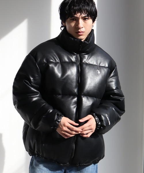 タグ付き未使用。USPOLOブラックダウンジャケット タグ付き未使用。USPOLOブラックダウンジャケット