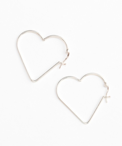 MAISON SPECIAL（メゾンスペシャル） ピアス Heart Hoop Earrings 