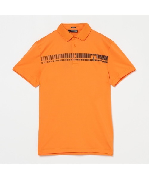J.LINDEBERG ジェイリンドバーグ 半袖ポロシャツ ブリッジロゴ M J.LINDEBERG ポロシャツ 「J.LINDEBERG/GOLF」ブリッジロゴ
