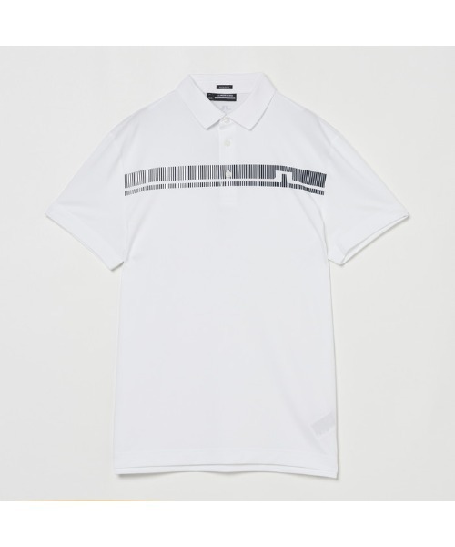 J.LINDEBERG ジェイリンドバーグ 半袖ポロシャツ ブリッジロゴ M J.LINDEBERG ポロシャツ 「J.LINDEBERG/GOLF」ブリッジロゴ
