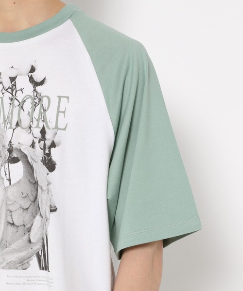 tシャツ 「BLAYMORE」 Angel Raglan Print Tee メンズ レディース | BLAYMORE | 09