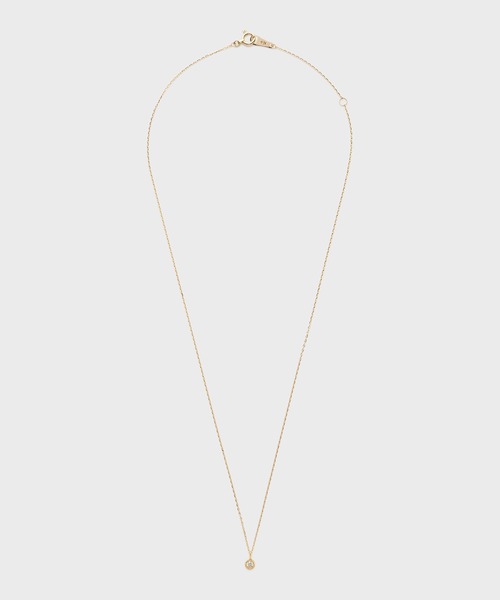 ネックレス K18ダイヤモンドネックレス（0.05ct） レディースの画像