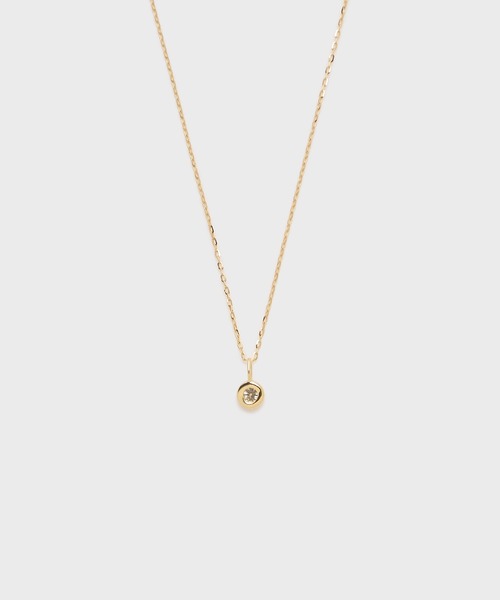 ネックレス K18ダイヤモンドネックレス（0.05ct） レディースの画像