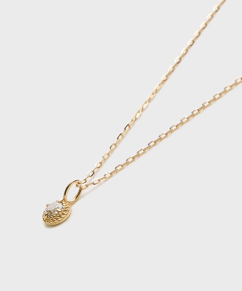 ネックレス K18ダイヤモンドネックレス（0.05ct） レディースの画像