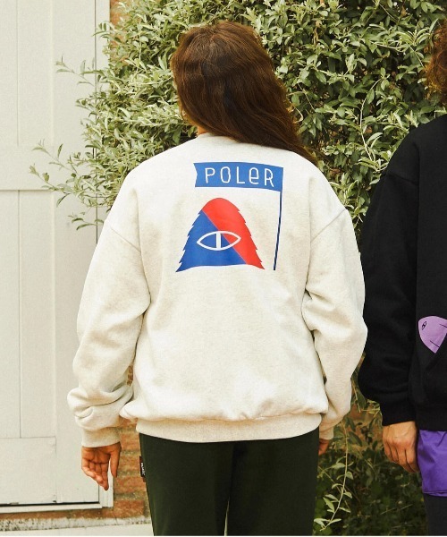 POLeR トレーナー スウェット POLeR/ポーラー POLeR×GSC TIRED