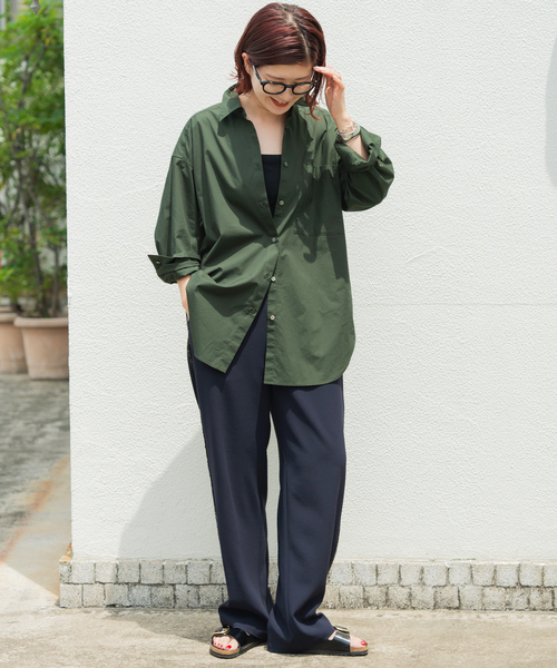 Spick＆Span シャツ ブラウス 「追加2 WEB限定」50コットン