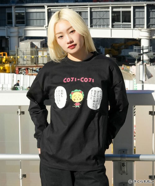 LB/S tシャツ 「COJI-COJI/コジコジ」プリントロンT メンズ レディース