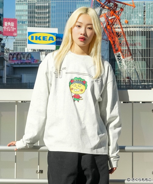LB/S tシャツ 「COJI-COJI/コジコジ」プリントロンT メンズ レディース