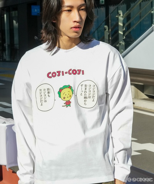 LB/S tシャツ 「COJI-COJI/コジコジ」プリントロンT メンズ レディース