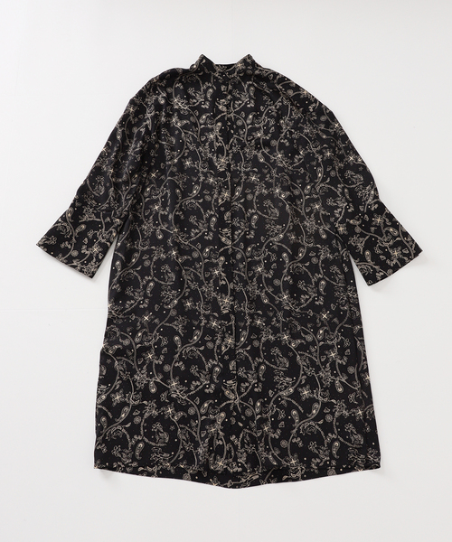 JOURNAL STANDARD L'ESSAGE スカーフプリントミニワンピ journal standard L'essage ワンピース スカーフプリント