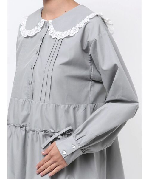 merry jenny メリージェニー ピンタックフレアミニワンピース merry jenny（メリージェニー） ワンピース ピンタックフレアミニ