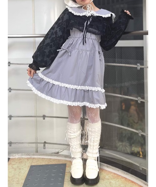 merry jenny メリージェニー ピンタックフレアミニワンピース merry jenny（メリージェニー） ワンピース ピンタックフレアミニ