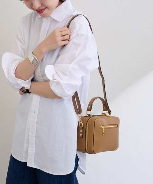 LE TALON ボストンバッグ MILOS/ミロス SQUARE ボストン