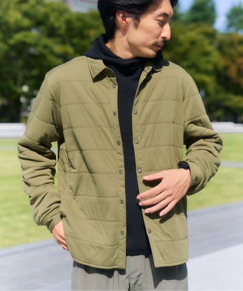 スノーピーク　ジャケット兼シャツ  peak snow peak（スノーピーク） シャツ Flexible Insulated Shirt 中綿