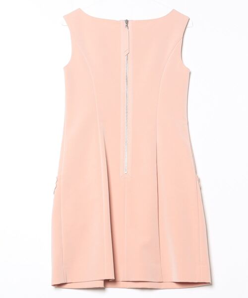 FOXEY NEW YORK ノースリーブワンピース 40 淡いピンク FOXEY NEW YORK 「FOXEY YORK」 ノースリーブワンピース