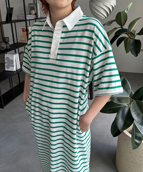 XGIRL ラガーシャツワンピース PILIT ワンピース ラガーシャツOP : ZOZOTOWN Yahoo!店 - 通販