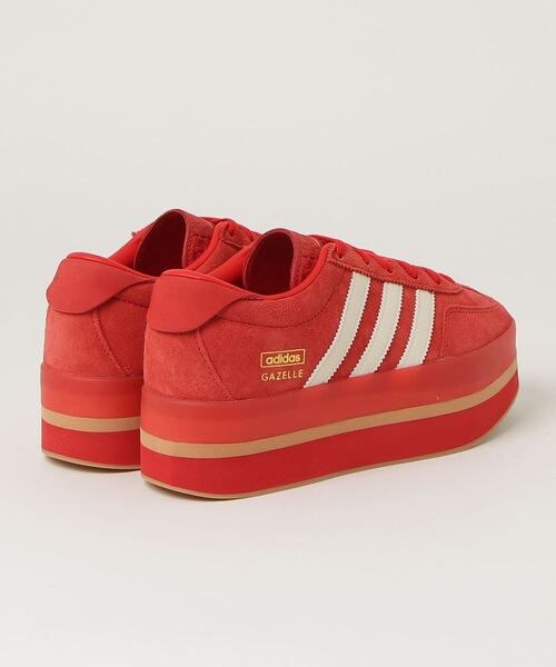 ADIDAS◆完売必至◆ガゼル スタックシューズ レディース ガゼル スタック GAZELLE STACK nnp61 レッド
