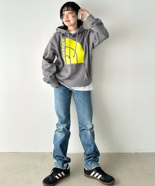 パーカー 国内未発売 USモデル THE NORTH FACE(ザ・ノースフェイス)/オーバーサイズ ハーフドーム フーディー パーカー/M JUMB THE NORTH FACE パーカー 国内未発売 USモデル FACE(ザ・ノース