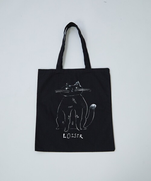 LOISIR トートバッグ 「アーティストコラボ」LOISIR×TORANEKOBONBONぽ