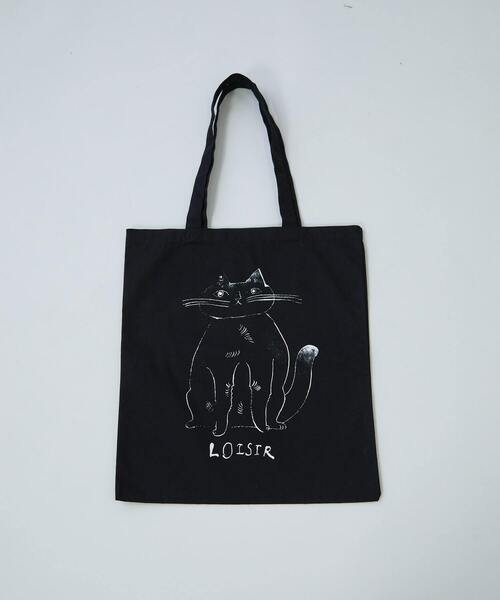 LOISIR トートバッグ ぽってりネコトートバッグ レディース : ZOZOTOWN