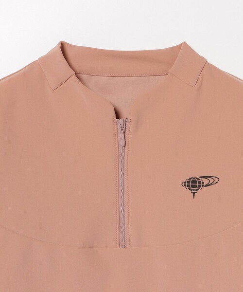 「BEAMS GOLF」 半袖Tシャツ LARGE レッド レディース BEAMS GOLF 「BEAMS GOLF」 半袖カットソー LARGE レッド系