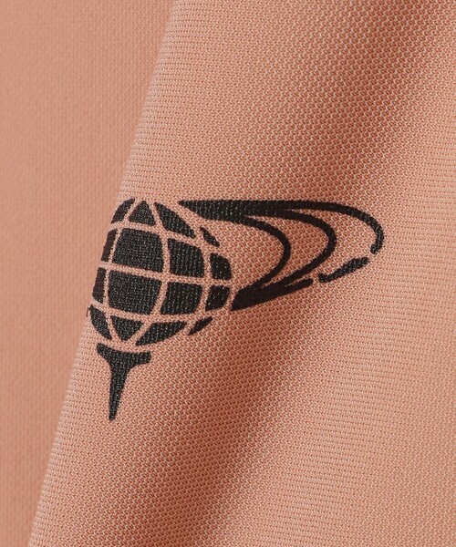 「BEAMS GOLF」 半袖Tシャツ LARGE レッド レディース BEAMS GOLF 「BEAMS GOLF」 半袖カットソー LARGE レッド系