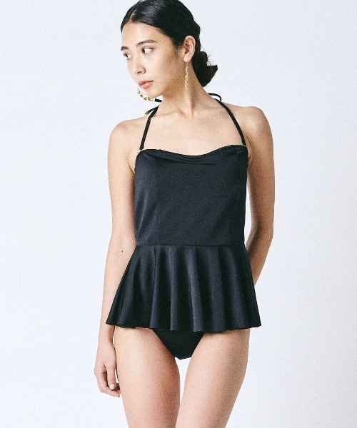 mikomori 水着 PEPLUM BUSTIER レディース : ZOZOTOWN Yahoo!店 - 通販