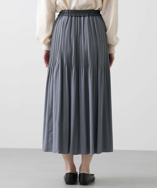 ユキ商品 Gready Brilliant スカート シャンブレープリーツスカート