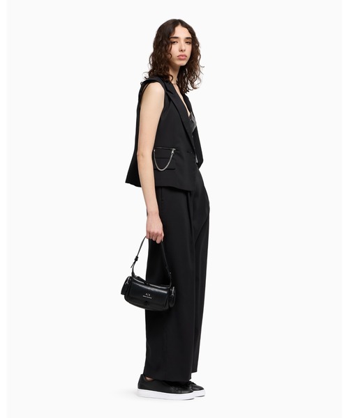 ベスト ジレ 「A|X アルマーニ エクスチェンジ」「ZOZO限定」チェーンデザイン ジレ レディース ARMANI EXCHANGE ベスト ジレ 「A|X アルマーニ エクスチェンジ