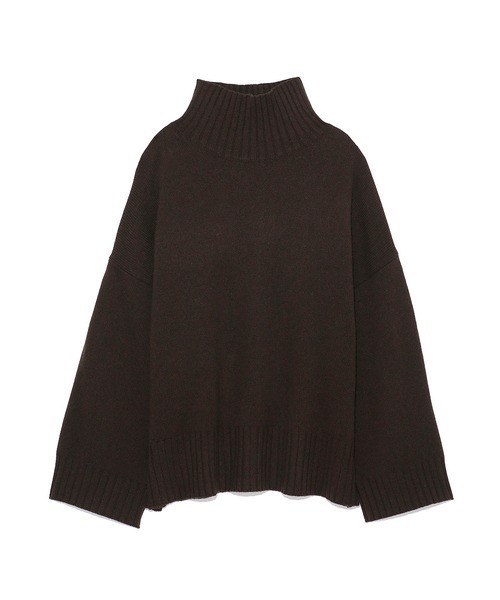 「emmi」 長袖ニット FREE オフホワイト レディース_画像3