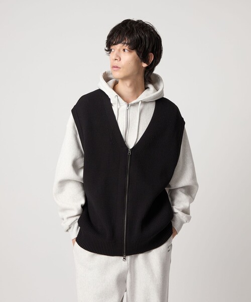 【Ten】【インブリード】ジレベスト NO ID.（ノーアイディー） ベスト ジレ 「NO ID.」Big Trench Vest