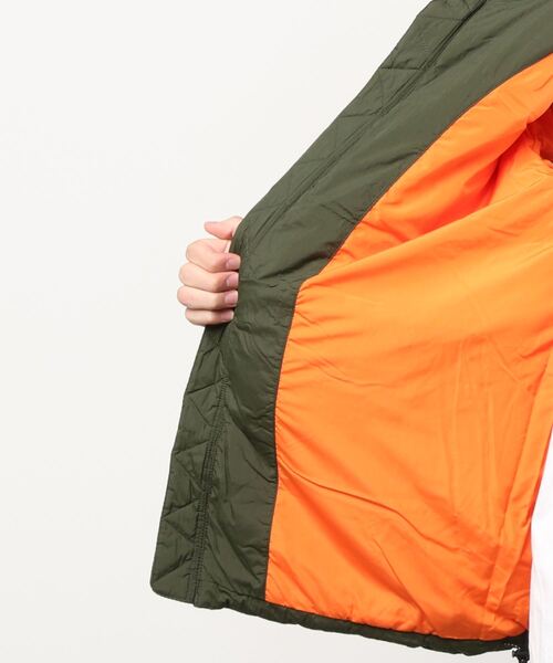 「TOMMY JEANS」 ブルゾン X-LARGE ダークグリーン メンズ_画像4