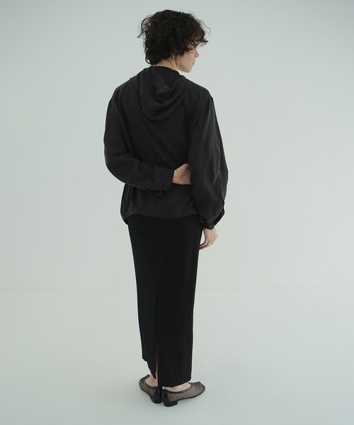 CLANE（クラネ） パーカー uvカット SHEER AIRY ZIP HOODIE レディース