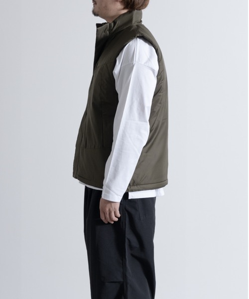 「NYLAUS」 ベスト M ブラック メンズ_画像6