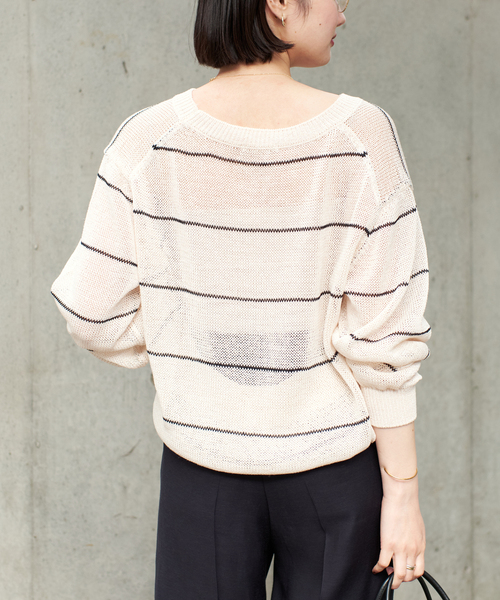 Plage LINEN MIX Vネック ニット plage｜LINEN MIX Vネック ニット | Rakuten Fashion(楽天