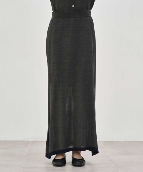 CINOH スカート 「CINOH/チノ」別注 Washable Silk Pencil Skirt