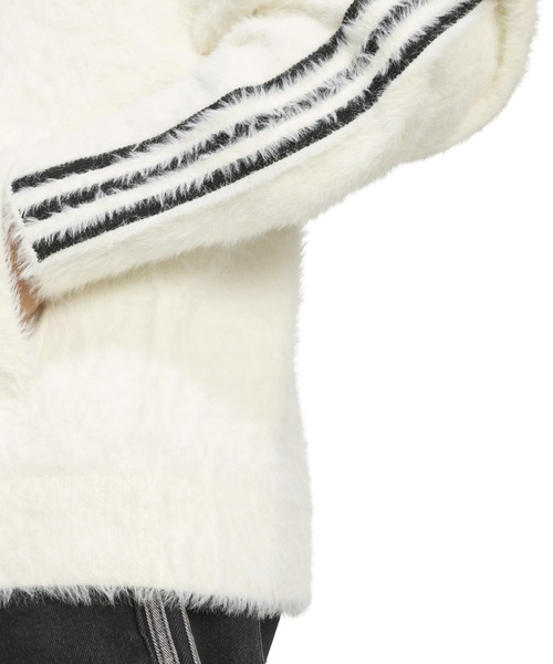 adidas（アディダス） コート ジャケット adidas FAUX MOHAIR CLASSIC