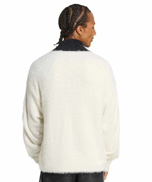 adidas（アディダス） コート ジャケット adidas FAUX MOHAIR CLASSIC