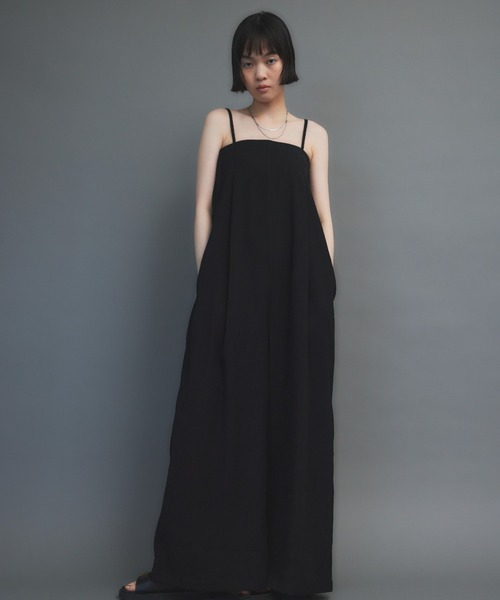 HANNE キャミワイドオールインワン HANNE オールインワン キャミワイドオールインワン レディース