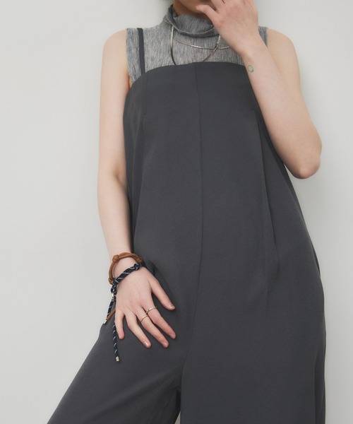 HANNE キャミワイドオールインワン HANNE オールインワン キャミワイドオールインワン レディース
