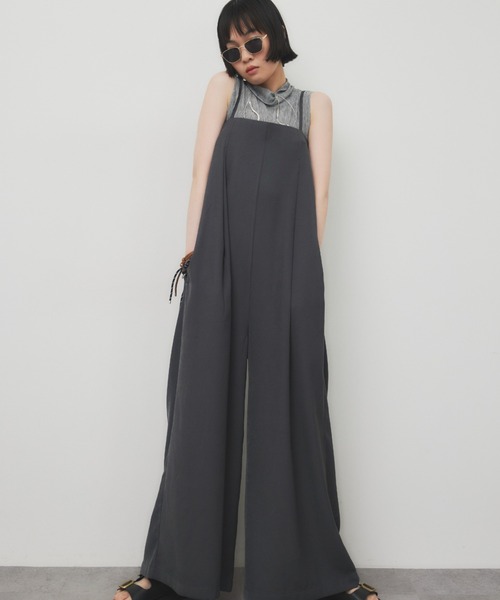 HANNE キャミワイドオールインワン HANNE オールインワン キャミワイドオールインワン レディース