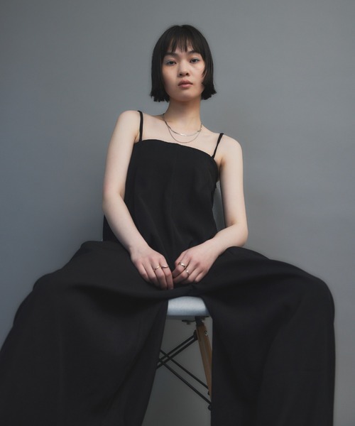 HANNE オールインワン キャミワイドオールインワン レディース