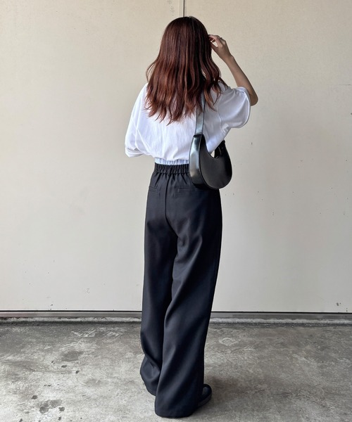 I-SOOK（アイスー） ワイドパンツ スラックス パンツ 「ISOOK