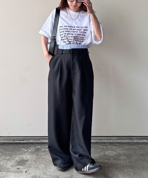 I-SOOK（アイスー） ワイドパンツ スラックス パンツ 「ISOOK